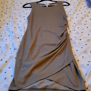 Leith Ruched Body-Con Tank Dress M